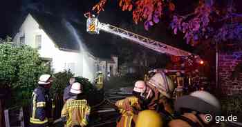 Feuer in Lohmar: Brandstiftung vermutet - Brand in Wohnhaus - General-Anzeiger Bonn