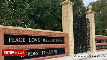 Children's words of peace unveiled in Bedworth's new podium