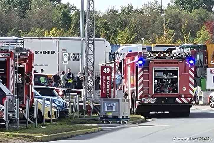 Vat met chemisch product lekt bij DB Schenker: 50 werknemers geëvacueerd