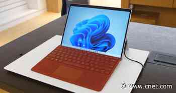 Microsoft Surface Pro 8: Larger, faster and still doesn't come with the keyboard     - CNET