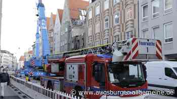 Schon wieder ist die Feuerwehr in der Augsburger Karolinenstraße im Einsatz
