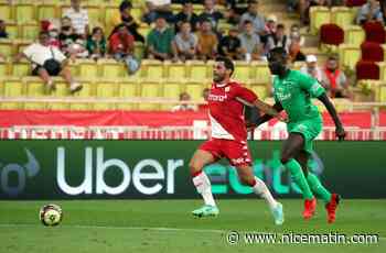 L'AS Monaco malmenée 1-1 à la mi-temps face à Saint-Etienne, les Verts à 10