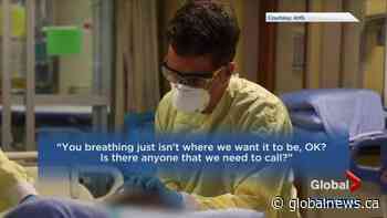 AHS releases intubation video as expanded Alberta ICUs run near capacity