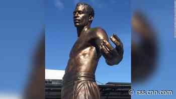 Monument honoring abolition of slavery unveiled in Richmond two weeks after Robert E. Lee statue was removed