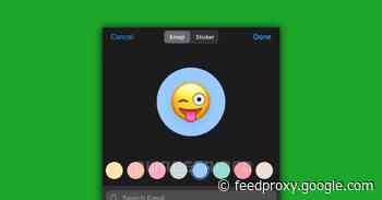 WhatsApp for iOS to introduce iMessage-like group icon editor