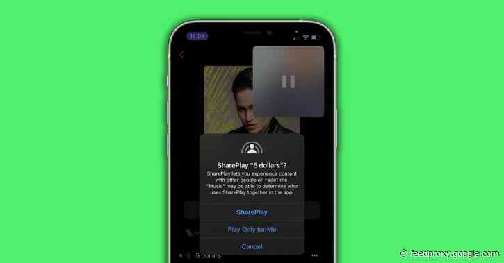 iOS 15 will let you share your screen over FaceTime, but the feature isn’t live yet