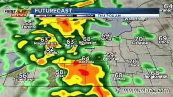 Yellow Alert Thursday for the potential of heavy rain