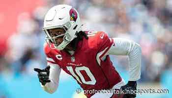 DeAndre Hopkins listed as DNP with injury to his ribs