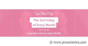 Beautyforever Hair Brand Day Crazy Deals Are Ready to Surprise