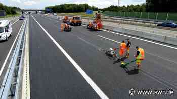 Baustelle auf A8: Abschnitt bei Ulm-West freigegeben - SWR