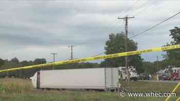 2 dead after crash between car and tractor-trailer in Genesee County