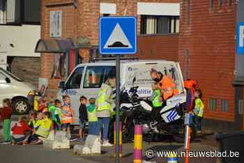 Op politiemoto op mobiliteitsdag
