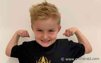 Five-year-old Fletcher's marathon effort - The Cumberland & Westmorland Herald