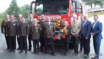 Segnung - Fahrzeug der FF Bad Traunstein endlich gesegnet - NÖN.at