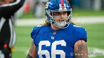 Giants' Lemieux has knee surgery; season over
