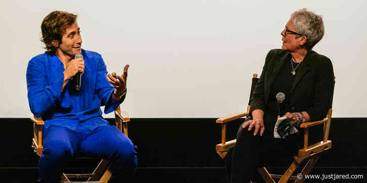 Jamie Lee Curtis Hosts A Panel For Godson Jake Gyllenhaal's New Movie 'The Guilty'