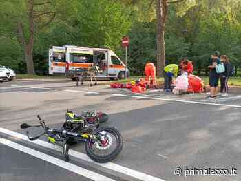 Scontro frontale tra moto: 15enne e 45enne in condizioni serie - Prima Lecco