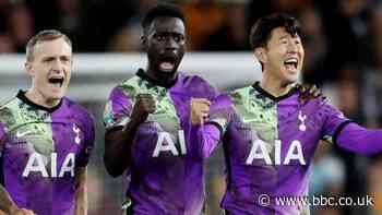 Wolverhampton Wanderers 2-2 Tottenham Hotspur (2-3 on pens): Bruno Lage's side knocked out after shootout - BBC Sport