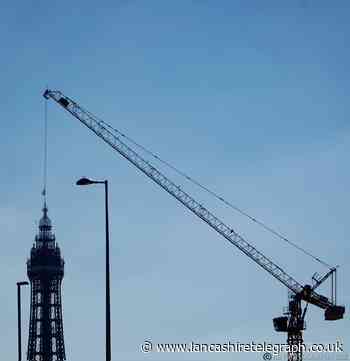 Photographer takes image of ‘crane lifting Blackpool Tower’