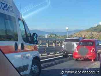 Incidente sulla Sora - Ferentino, coinvolte 2 auto. Traffico congestionato e code - ciociariaoggi.it