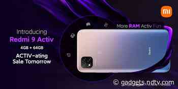 Redmi 9 Activ to Go on Sale in India on September 24, Specifications Tipped Alongside Redmi 9A Sport