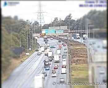 Two lanes on M60 closed due to a minor collision