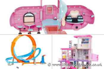 Christmas 2021 top toys including LOL Surprise, Hot Wheels and Barbie