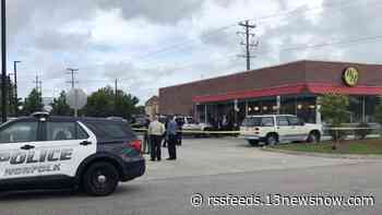 Heavy police presence at Norfolk Waffle House after shooting