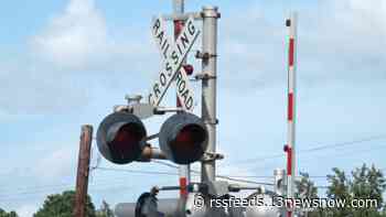VSP Troopers reminding drivers of railroad crossing safety as a part of 'Operation Clear Track'