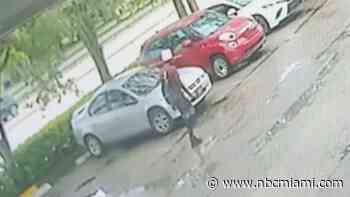 Suspect Sought in Random Stabbing at Miramar Shopping Plaza