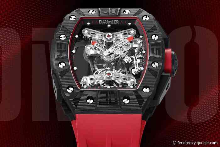 DAUMIER Skeleton tourbillon watch from $2,056