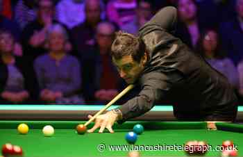 Snooker legend Ronnie O’Sullivan is coming to Colne tonight