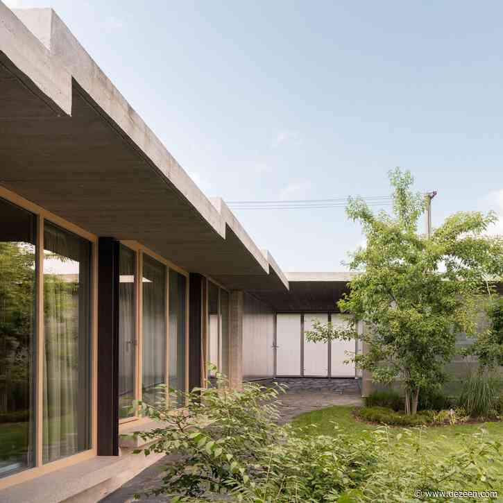 Martin Neruda incorporates "secret garden" at the heart of House in Lanškroun