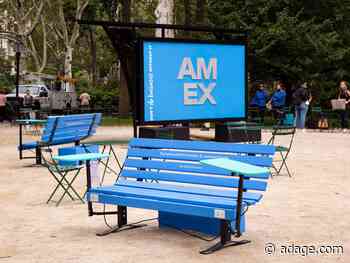 American Express turns billboards into work stations in new campaign