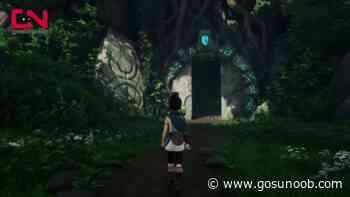 Meet Rusu in Forgotten Forest - Kena Bridge of Spirits How to Open Stone Door - GosuNoob.com
