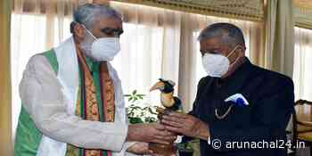 Arunachal: Union MoS Forest & Consumer Affairs calls on the Governor - Arunachal24