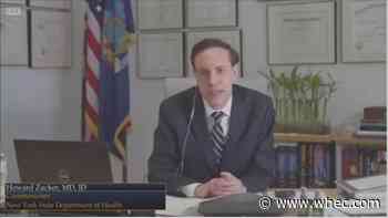 Hochul: NY Health Commissioner Zucker to resign
