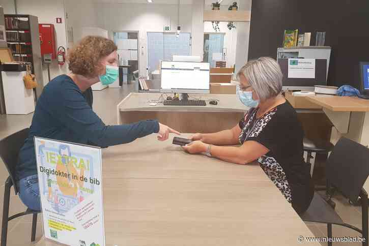 Digidokters helpen in bibliotheek