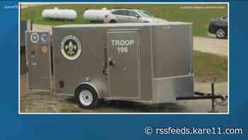 New Brighton Boy Scout troop trailer stolen