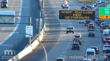 Officials reopen I-694 near Vadnais Heights following report of person with gun