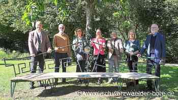 Kunstobjekt: Riesensitzbank bereichert Sophi Park