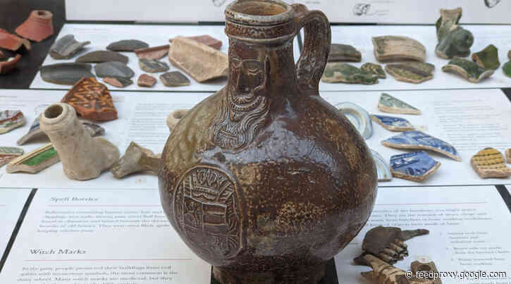 Larking exhibition shows off the relics of the Thames