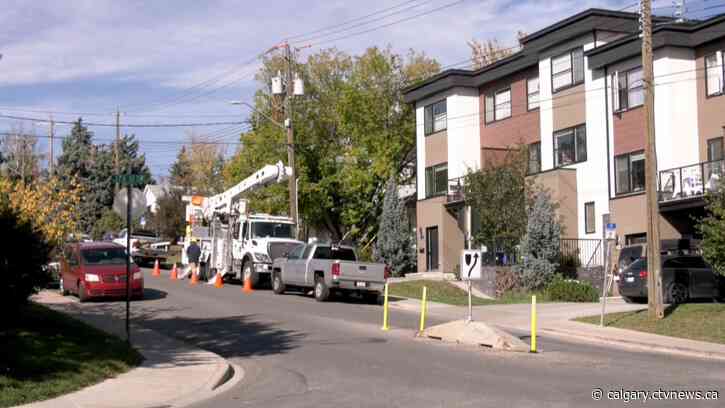 ENMAX transformer explodes in southwest Calgary neighbourhood