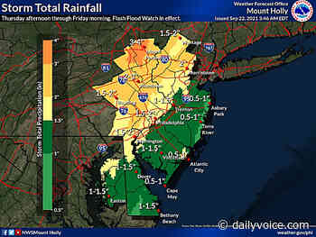 Brace For Isolated Twisters, Flash Flooding Across NJ, Forecasters Say - Northern Highlands Daily Voice