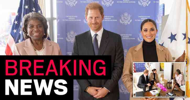 Meghan and Harry discuss Covid with US ambassador to the United Nations
