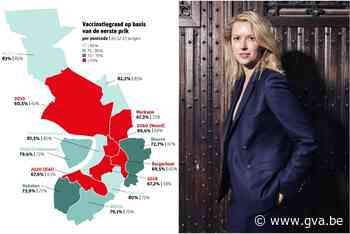 Grote verschillen in vaccinatiegraad binnen Antwerpen: binne... (Antwerpen) - Gazet van Antwerpen