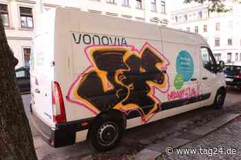 Dresden: Täter beschmieren Vonovia-Auto, rund 1000 Euro Schaden! - TAG24