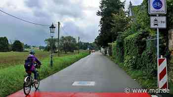 Erste Fahrradstraße in Dresden eröffnet - MDR