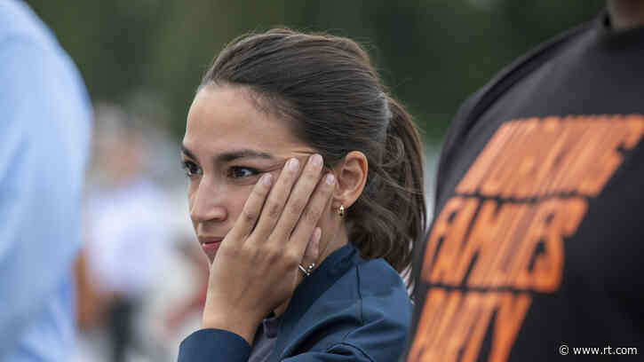 Crocodile tears? AOC breaks down crying after withdrawing ‘NO’ vote on funding Israeli missile defense at last minute