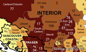 Kamloops region sees sharp decline in weekly COVID-19 case counts, but numbers remain relatively high - Kamloops News - Castanet.net